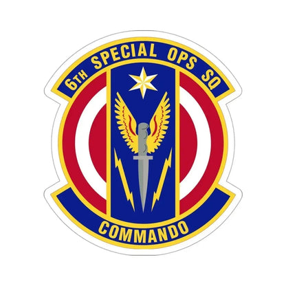 6th Special Operations Squadron (U.S. Air Force) STICKER Vinyl Die-Cut Decal - The Sticker Space