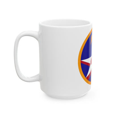 7 Air Force (U.S. Army) White Coffee Mug-The Sticker Space