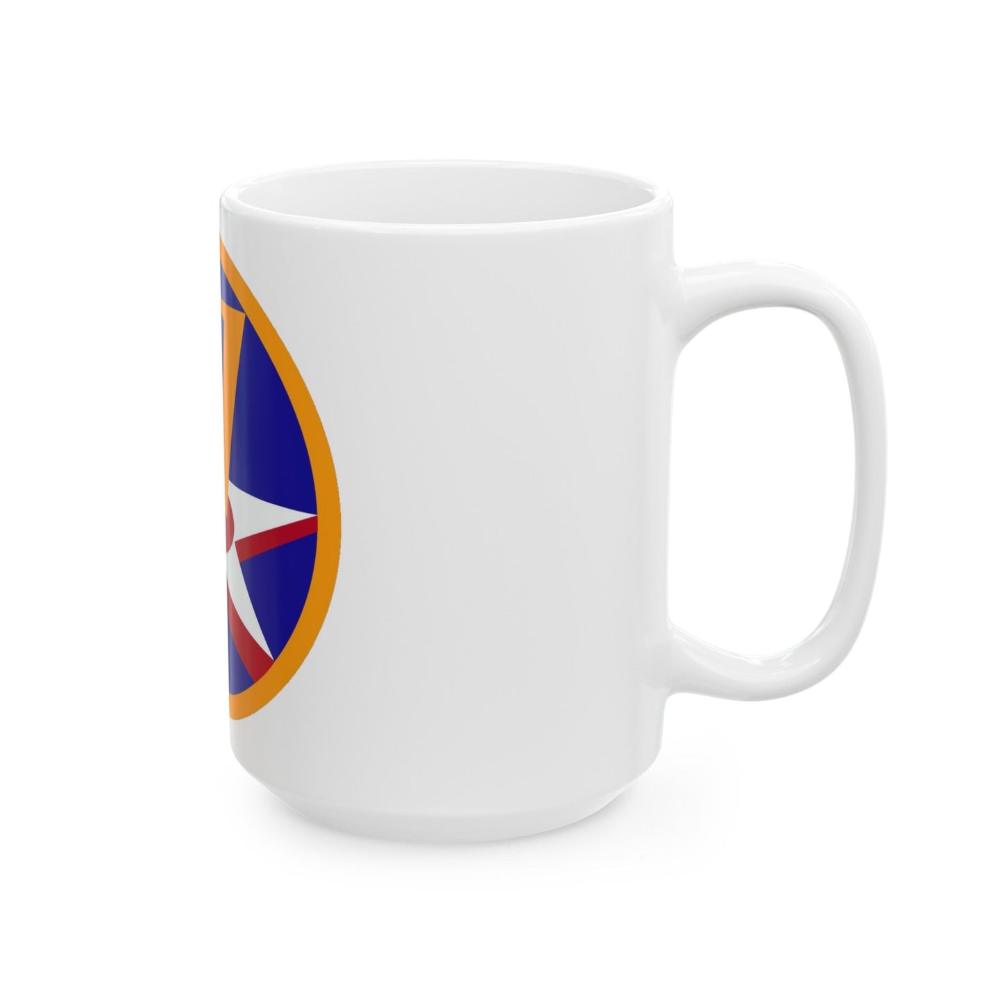 7 Air Force (U.S. Army) White Coffee Mug-The Sticker Space