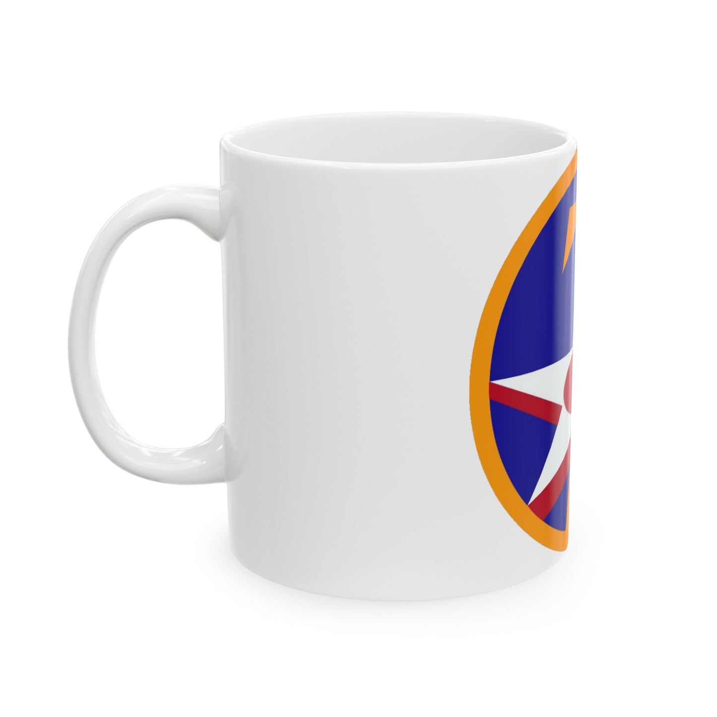 7 Air Force (U.S. Army) White Coffee Mug-The Sticker Space