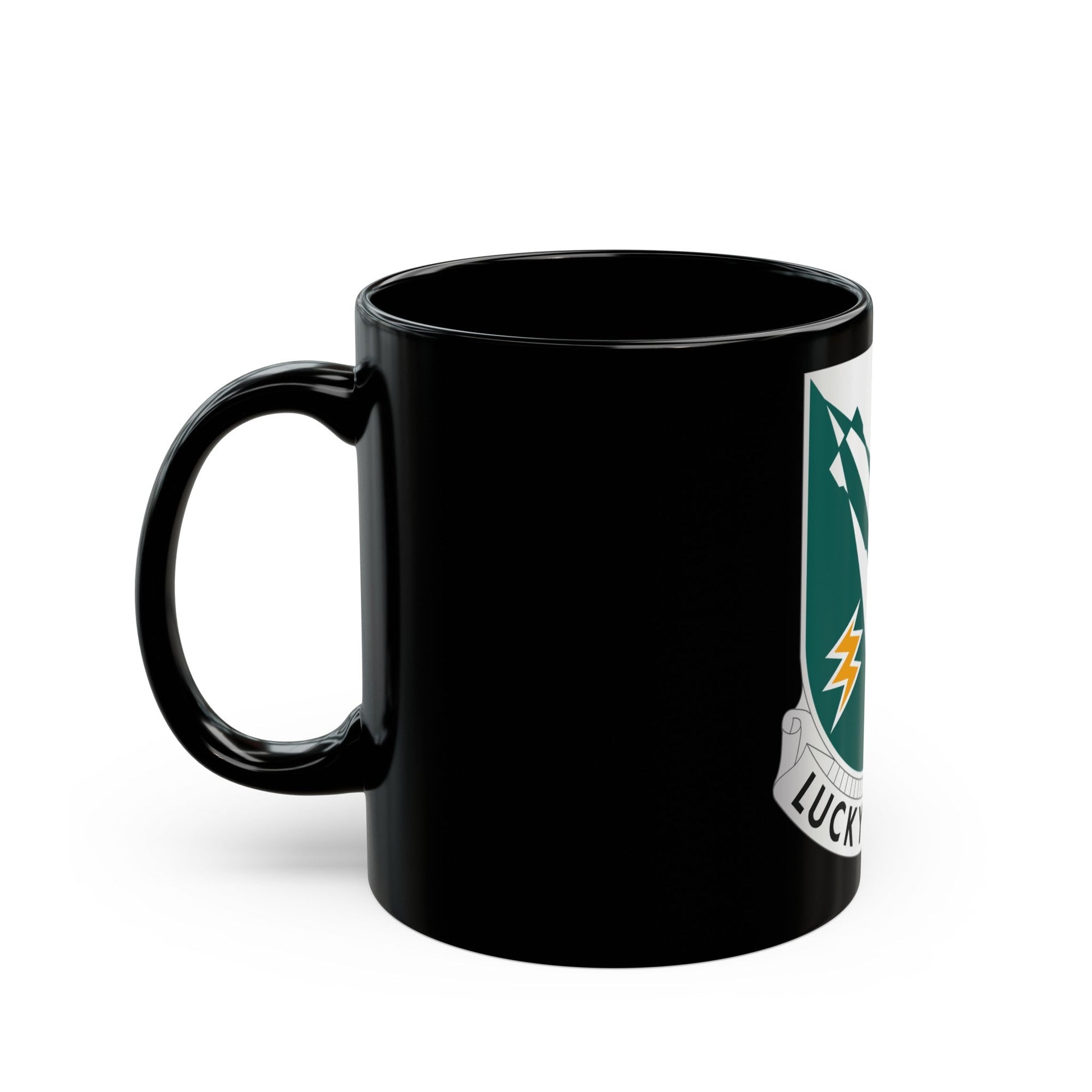 7 Aviation Battalion (U.S. Army) Black Coffee Mug-The Sticker Space