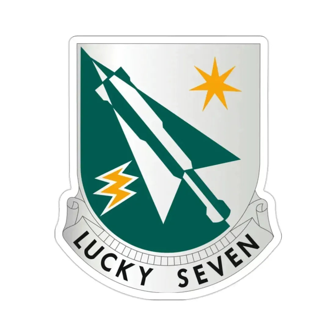 7 Aviation Battalion (U.S. Army) STICKER Vinyl Die-Cut Decal 2 Inch - The Sticker Space