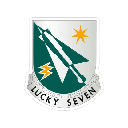 7 Aviation Battalion (U.S. Army) Transparent STICKER Die-Cut Vinyl Decal 2 Inch - The Sticker Space