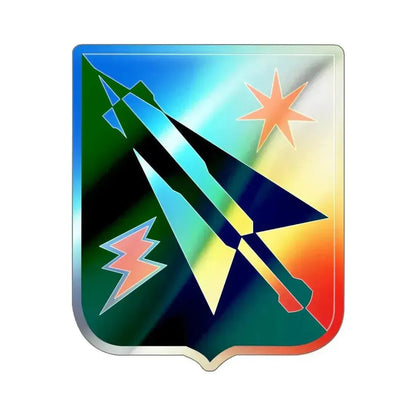 7 Aviation Battalion v2 (U.S. Army) Holographic STICKER Die-Cut Vinyl Decal 6 Inch Holographic - The Sticker Space