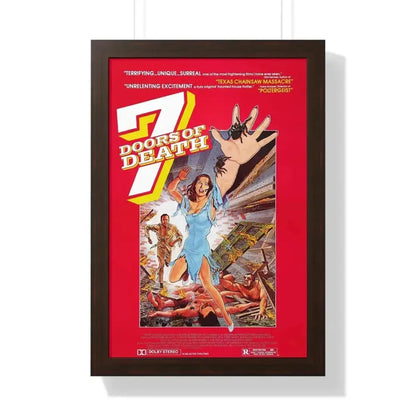 7 DOORS OF DEATH (THE BEYOND) 1981 - Framed Movie Poster - The Sticker Space