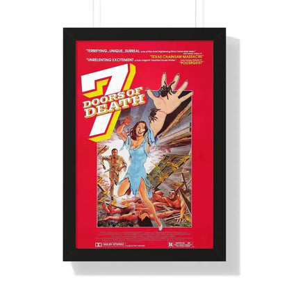 7 DOORS OF DEATH (THE BEYOND) 1981 - Framed Movie Poster - The Sticker Space