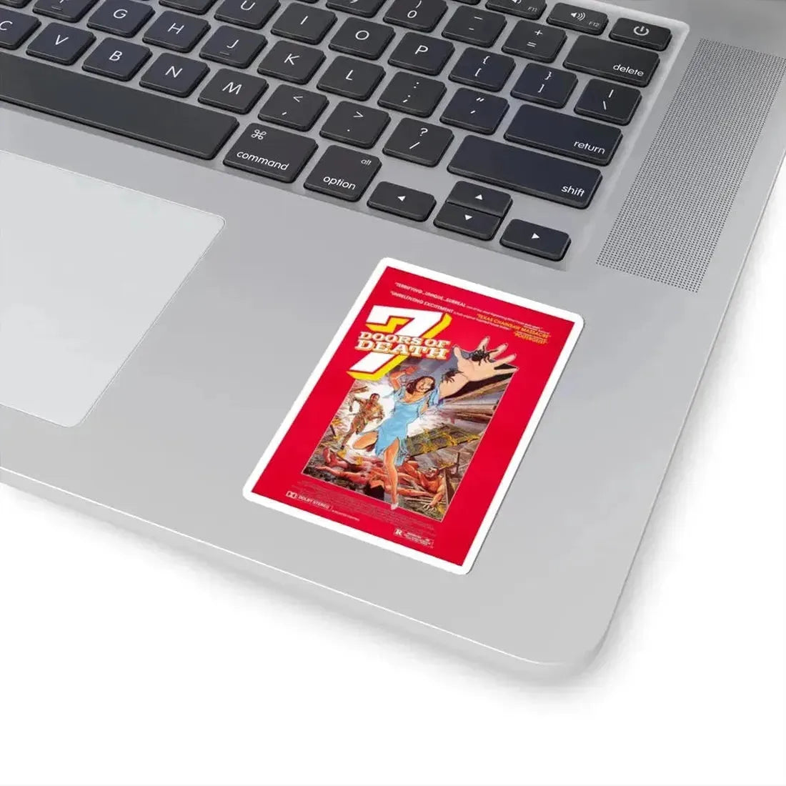 7 DOORS OF DEATH (THE BEYOND) 1981 Movie Poster - STICKER Vinyl Kiss-Cut Decal - The Sticker Space