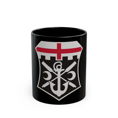 7 Engineer Battalion (U.S. Army) Black Coffee Mug-11oz-The Sticker Space