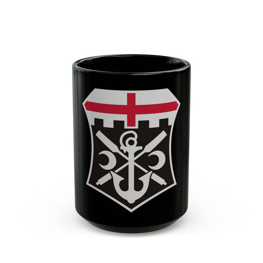 7 Engineer Battalion (U.S. Army) Black Coffee Mug-15oz-The Sticker Space