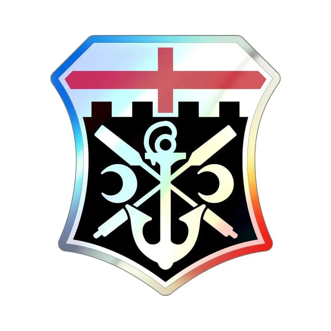 7 Engineer Battalion (U.S. Army) Holographic STICKER Die-Cut Vinyl Decal - The Sticker Space