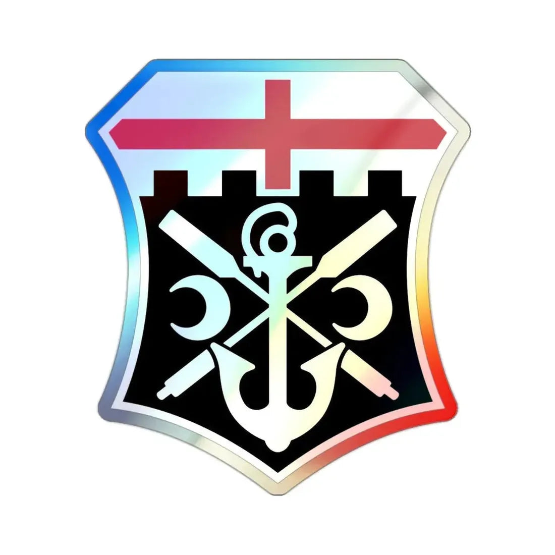 7 Engineer Battalion (U.S. Army) Holographic STICKER Die-Cut Vinyl Decal - The Sticker Space