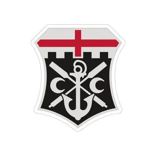 7 Engineer Battalion (U.S. Army) REVERSE PRINT Transparent Die-Cut STICKER 6 Inch Die-Cut Transparent - The Sticker Space