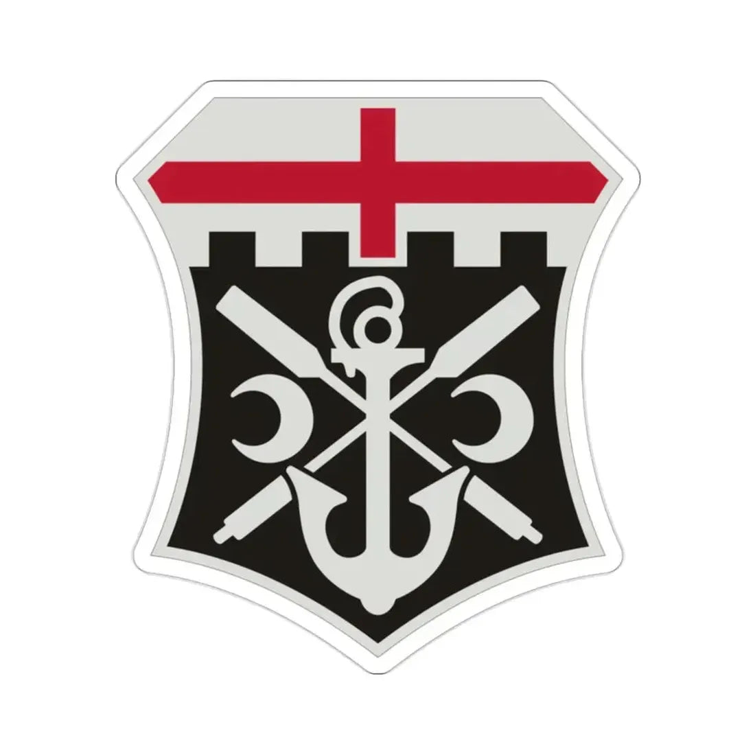 7 Engineer Battalion (U.S. Army) STICKER Vinyl Die-Cut Decal 2 Inch - The Sticker Space