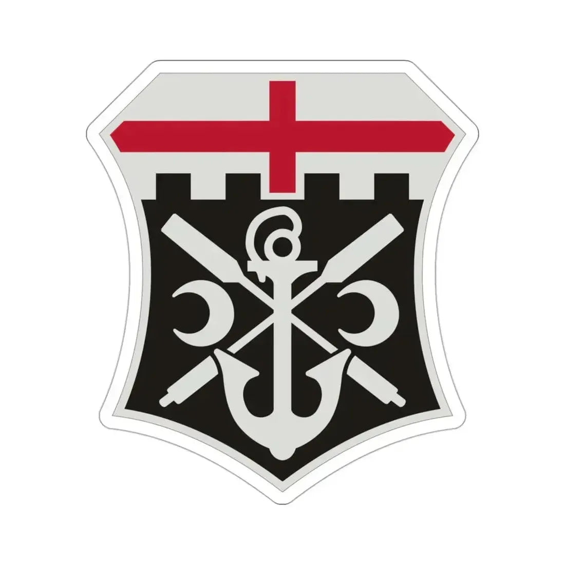 7 Engineer Battalion (U.S. Army) STICKER Vinyl Die-Cut Decal 3 Inch - The Sticker Space