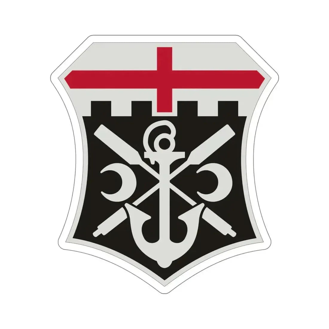 7 Engineer Battalion (U.S. Army) STICKER Vinyl Die-Cut Decal 6 Inch - The Sticker Space