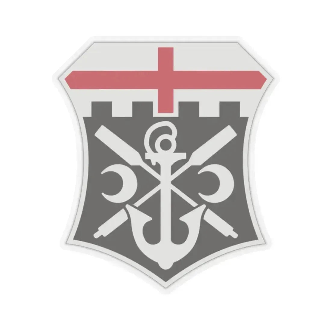 7 Engineer Battalion (U.S. Army) STICKER Vinyl Kiss-Cut Decal 2 Inch Transparent - The Sticker Space