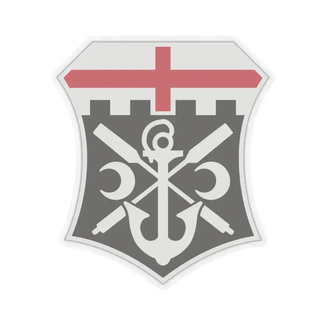 7 Engineer Battalion (U.S. Army) STICKER Vinyl Kiss-Cut Decal 3 Inch Transparent - The Sticker Space