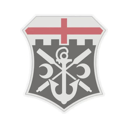 7 Engineer Battalion (U.S. Army) STICKER Vinyl Kiss-Cut Decal 4 Inch Transparent - The Sticker Space