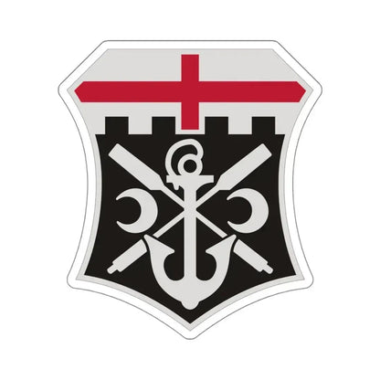 7 Engineer Battalion (U.S. Army) STICKER Vinyl Kiss-Cut Decal 4 Inch White - The Sticker Space