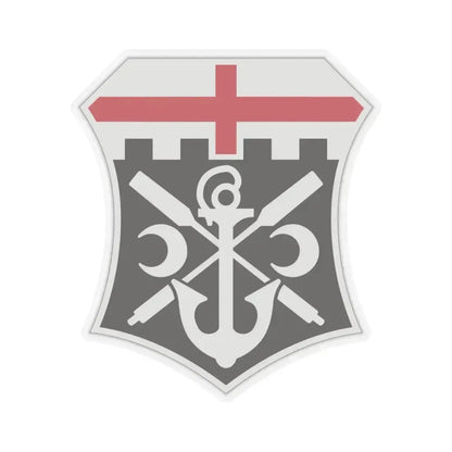 7 Engineer Battalion (U.S. Army) STICKER Vinyl Kiss-Cut Decal 6 Inch Transparent - The Sticker Space