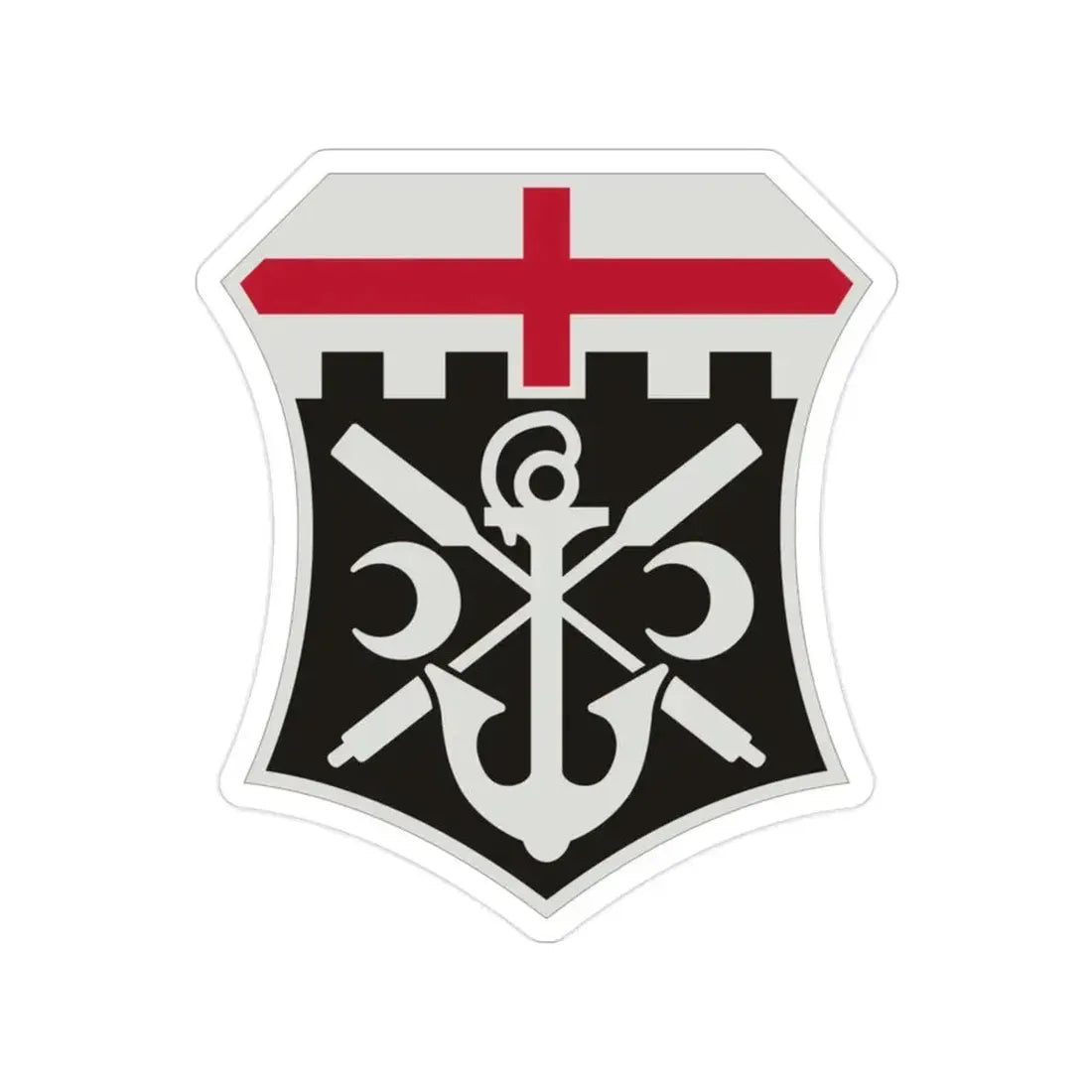 7 Engineer Battalion (U.S. Army) Transparent STICKER Die-Cut Vinyl Decal 2 Inch - The Sticker Space