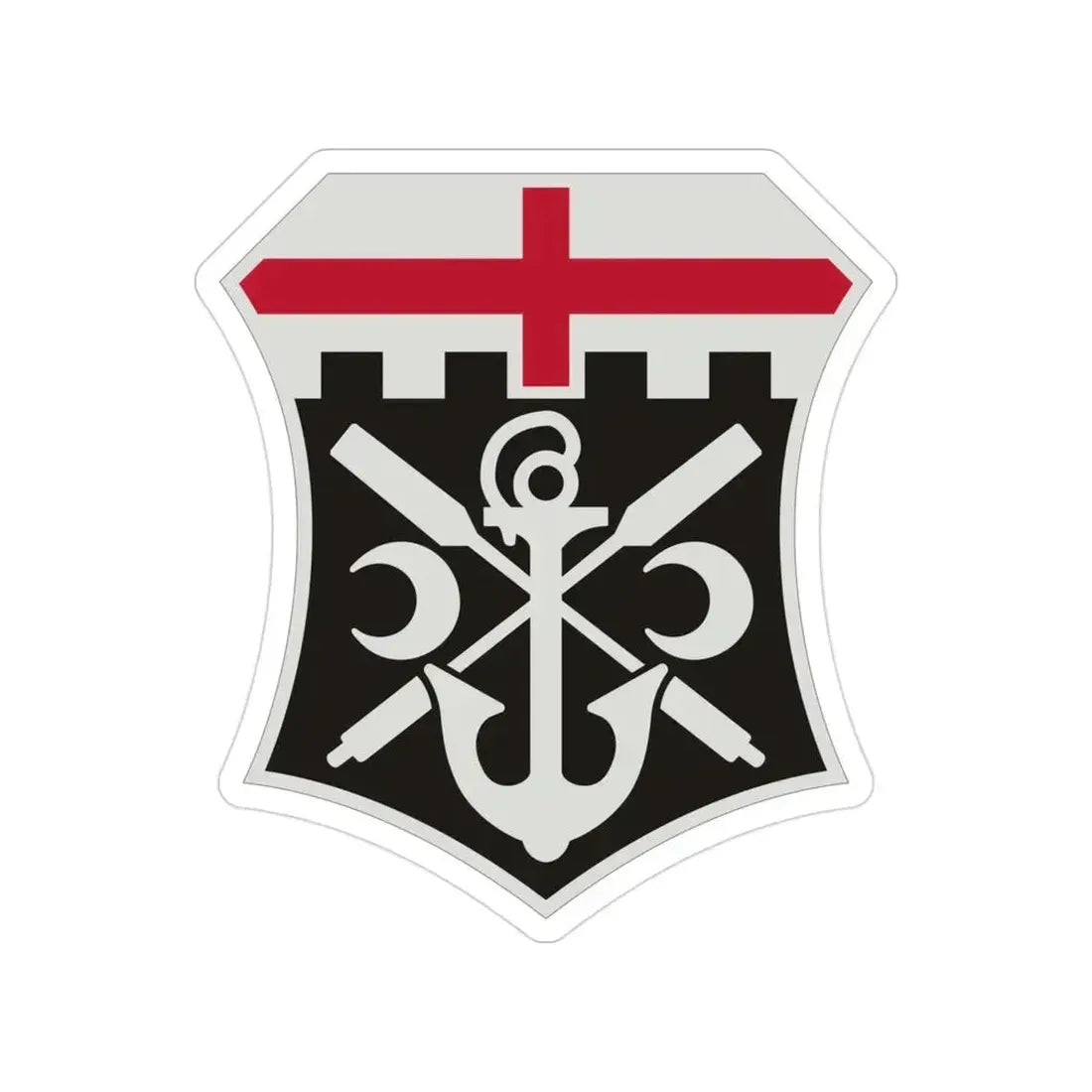 7 Engineer Battalion (U.S. Army) Transparent STICKER Die-Cut Vinyl Decal 3 Inch - The Sticker Space