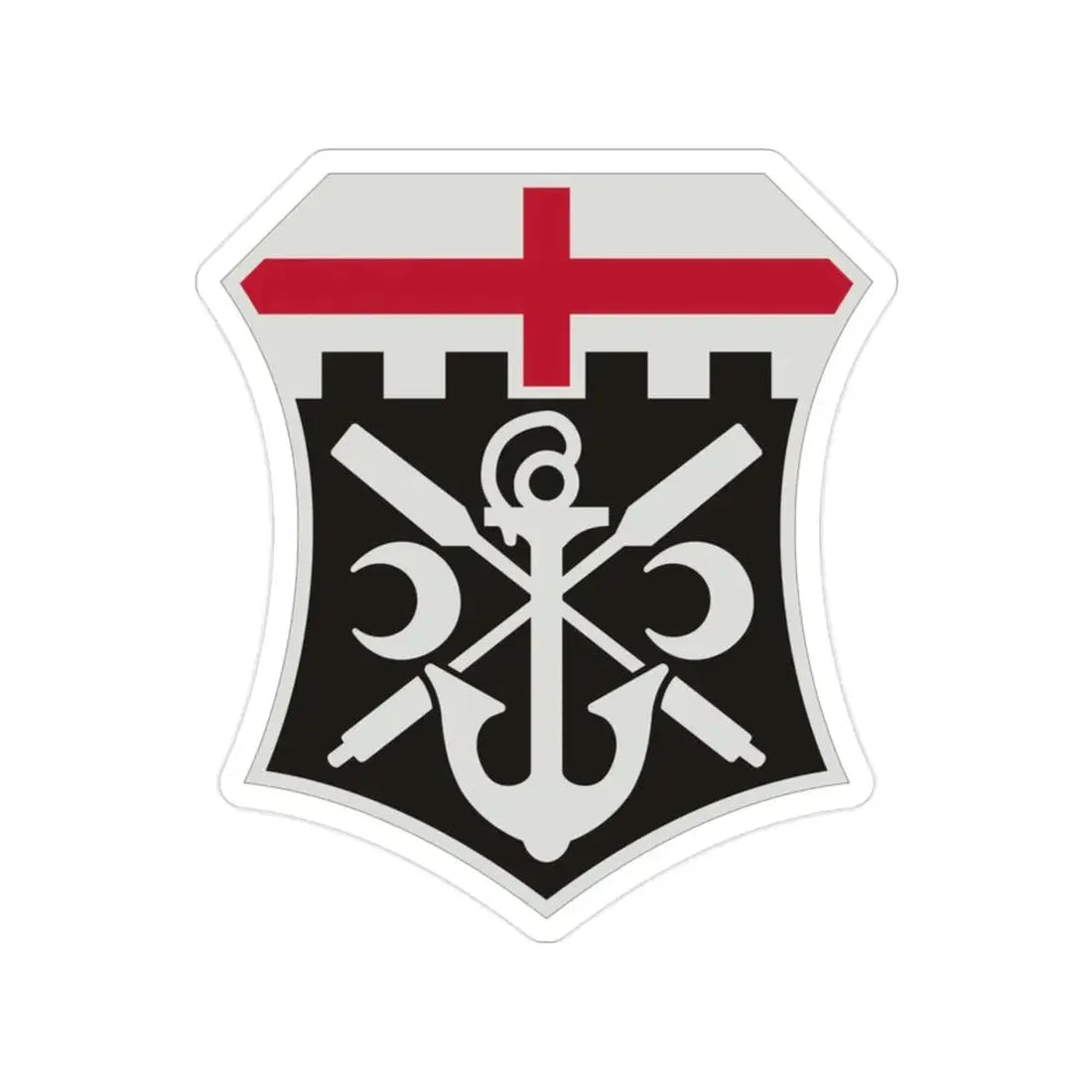 7 Engineer Battalion (U.S. Army) Transparent STICKER Die-Cut Vinyl Decal - The Sticker Space