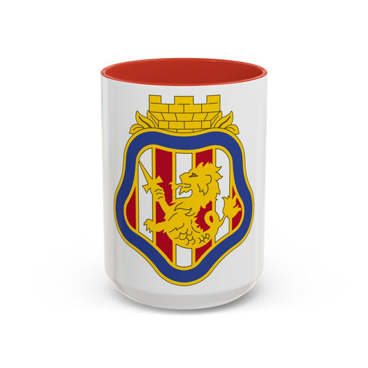 7 Engineer Brigade 2 (U.S. Army) Accent Coffee Mug-15oz-The Sticker Space