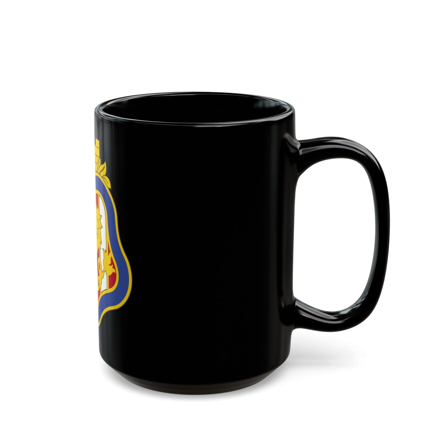 7 Engineer Brigade 2 (U.S. Army) Black Coffee Mug-The Sticker Space