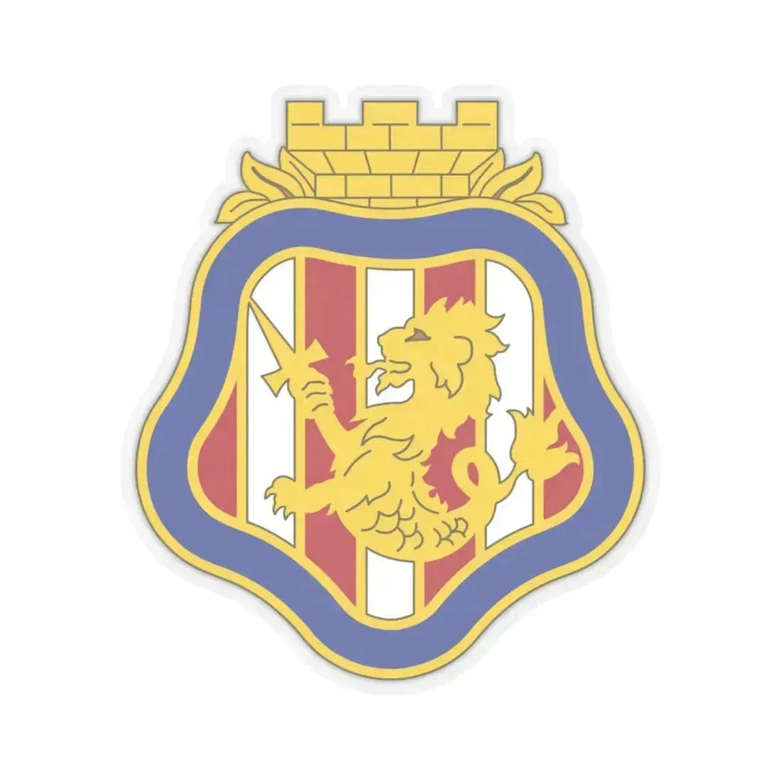 7 Engineer Brigade 2 (U.S. Army) STICKER Vinyl Kiss-Cut Decal 6 Inch Transparent - The Sticker Space