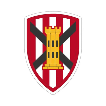 7 Engineer Brigade (U.S. Army) STICKER Vinyl Die-Cut Decal 5 Inch - The Sticker Space