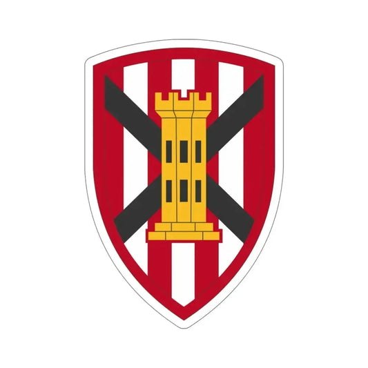 7 Engineer Brigade (U.S. Army) STICKER Vinyl Die-Cut Decal 6 Inch - The Sticker Space