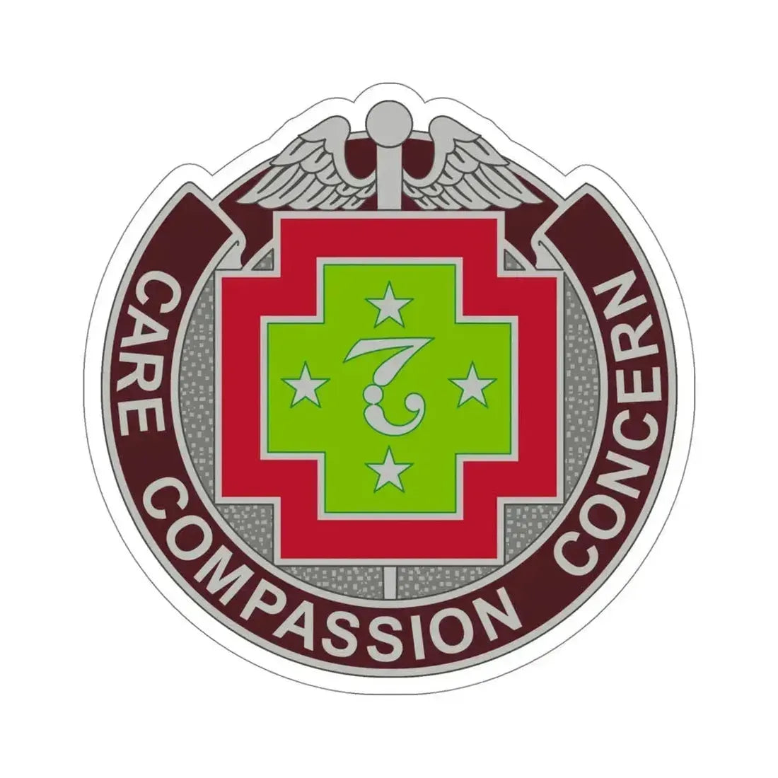 7 Field Hospital (U.S. Army) STICKER Vinyl Die-Cut Decal 5 Inch - The Sticker Space