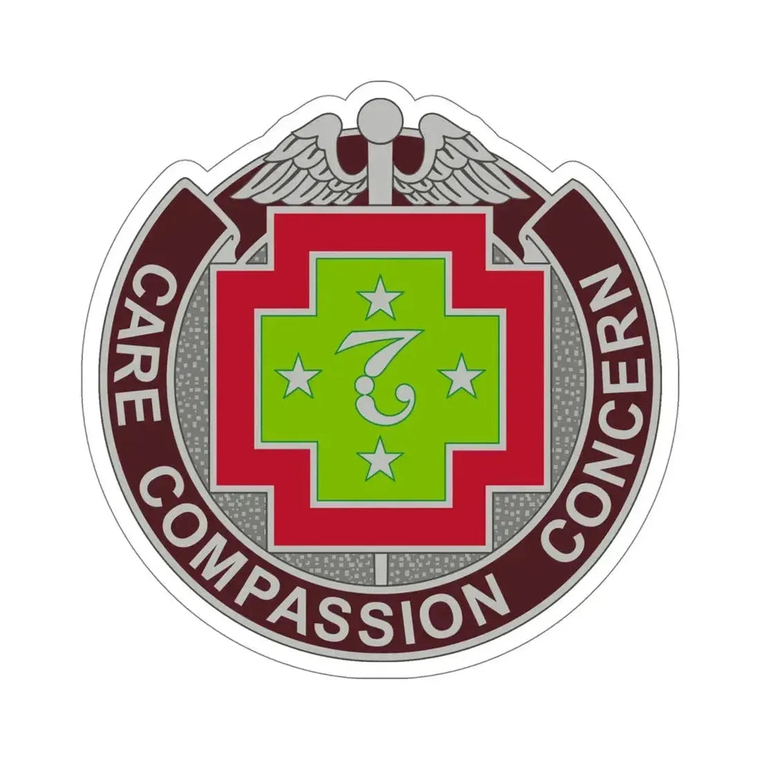 7 Field Hospital (U.S. Army) STICKER Vinyl Die-Cut Decal - The Sticker Space