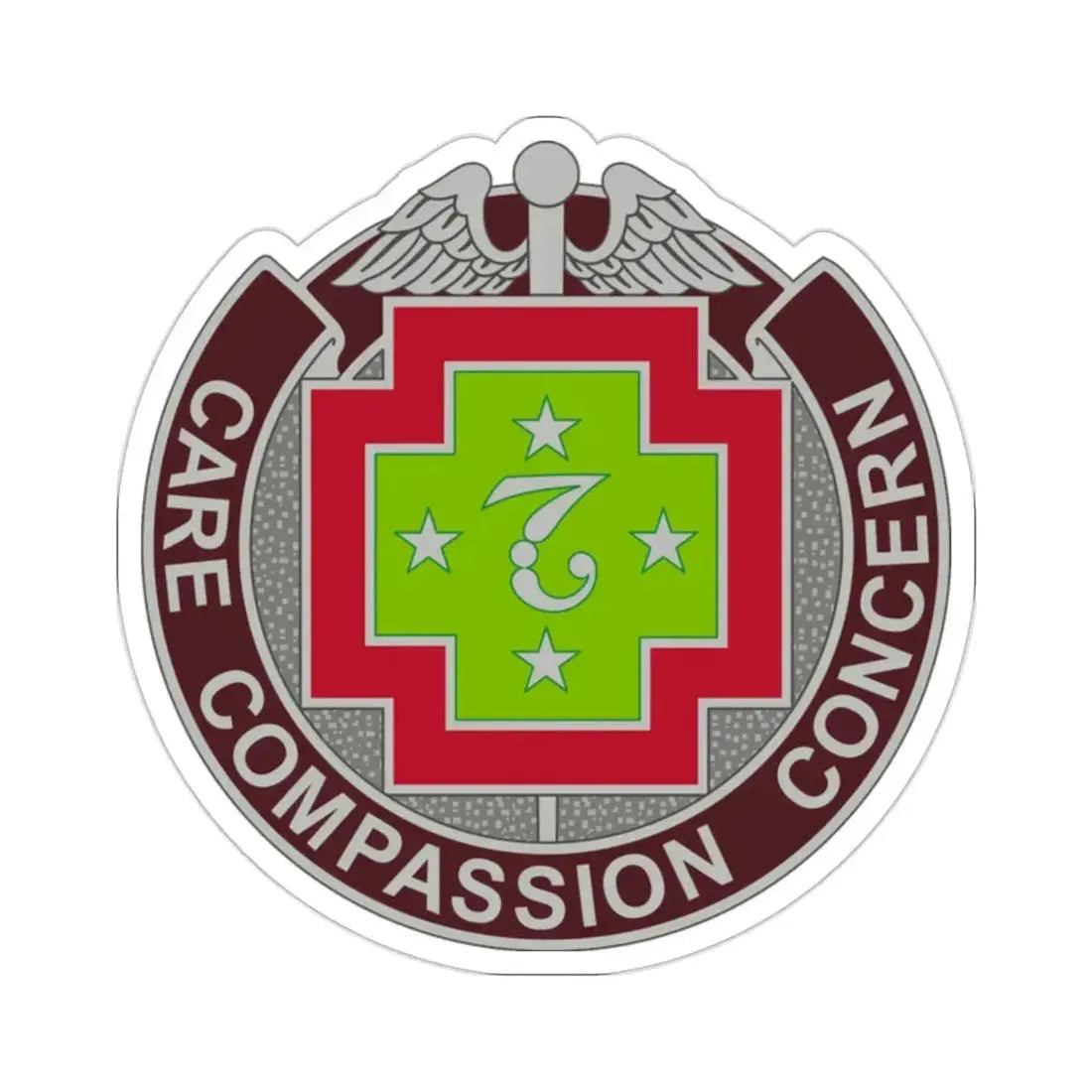 7 Field Hospital (U.S. Army) STICKER Vinyl Die-Cut Decal - The Sticker Space