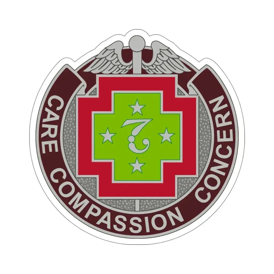 7 Field Hospital (U.S. Army) STICKER Vinyl Die-Cut Decal - The Sticker Space