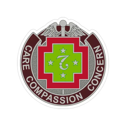 7 Field Hospital (U.S. Army) Transparent STICKER Die-Cut Vinyl Decal 3 Inch - The Sticker Space