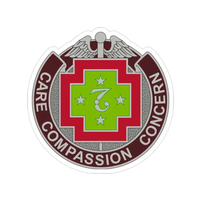 7 Field Hospital (U.S. Army) Transparent STICKER Die-Cut Vinyl Decal - The Sticker Space