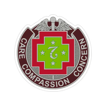 7 Field Hospital (U.S. Army) Transparent STICKER Die-Cut Vinyl Decal - The Sticker Space