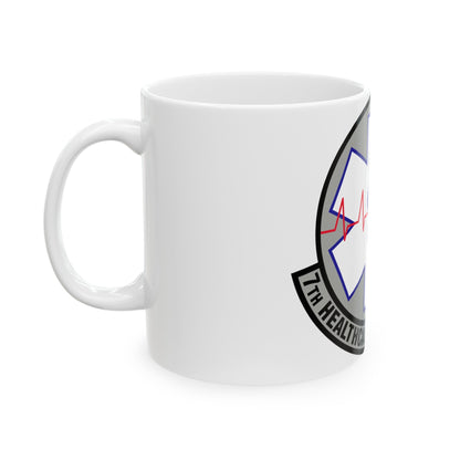 7 Healthcare Operations Squadron AFGSC (U.S. Air Force) White Coffee Mug-The Sticker Space