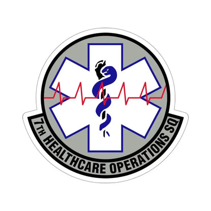 7 Healthcare Operations Squadron AFGSC (U.S. Air Force) STICKER Vinyl Die-Cut Decal - The Sticker Space