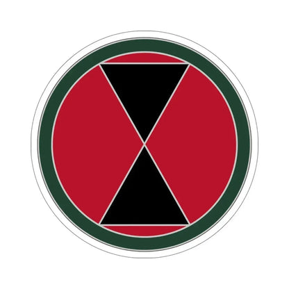 7 Infantry Division (U.S. Army) STICKER Vinyl Die-Cut Decal 6 Inch - The Sticker Space