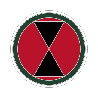 7 Infantry Division (U.S. Army) STICKER Vinyl Die-Cut Decal - The Sticker Space