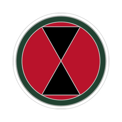 7 Infantry Division (U.S. Army) STICKER Vinyl Die-Cut Decal - The Sticker Space