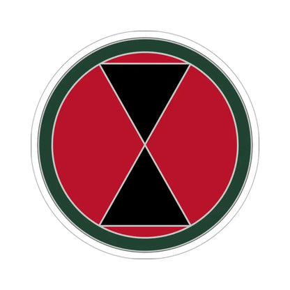 7 Infantry Division (U.S. Army) STICKER Vinyl Die-Cut Decal - The Sticker Space