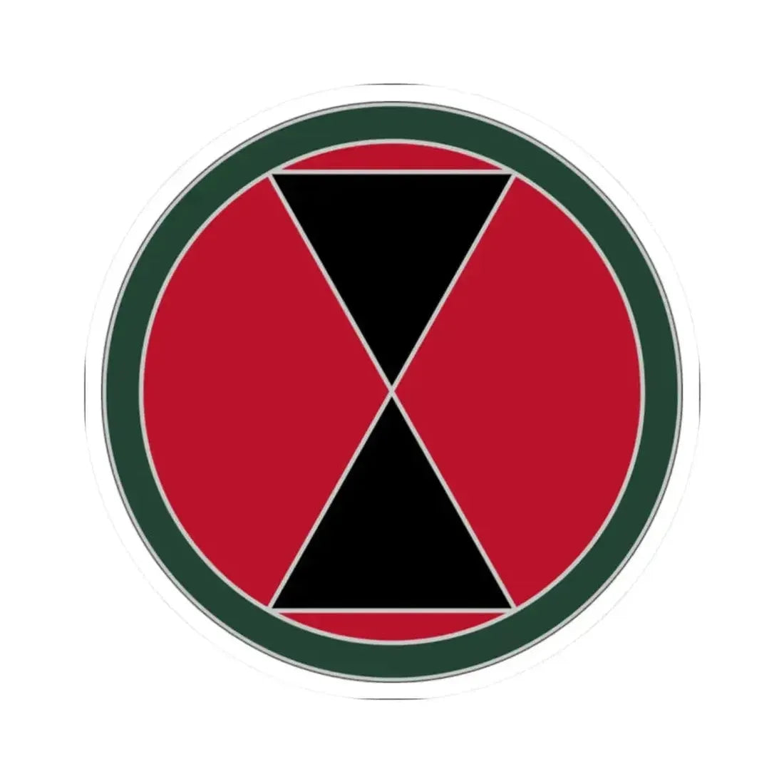 7 Infantry Division (U.S. Army) STICKER Vinyl Kiss-Cut Decal - The Sticker Space