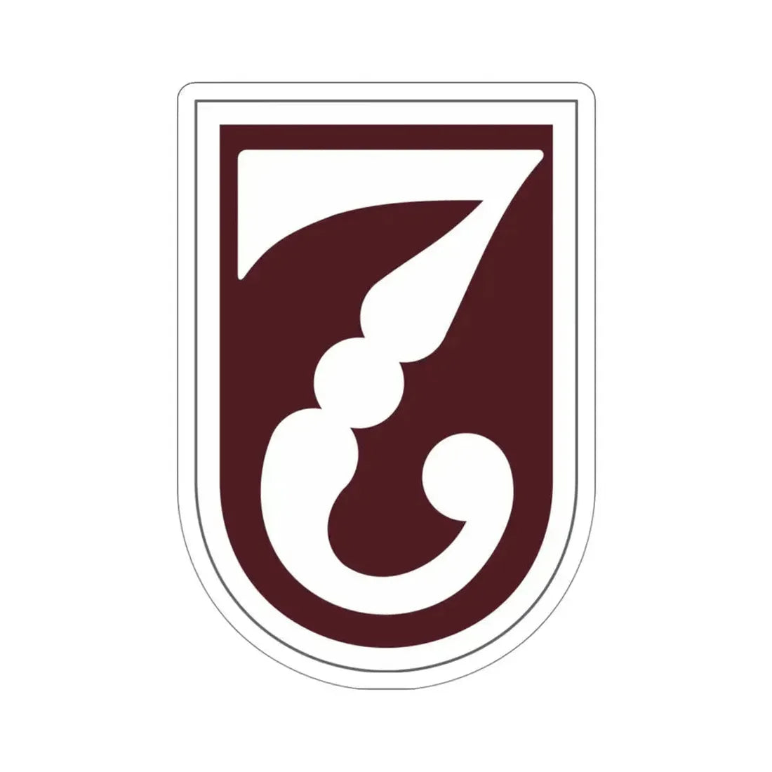 7 Medical Brigade 2 (U.S. Army) STICKER Vinyl Die-Cut Decal 4 Inch - The Sticker Space