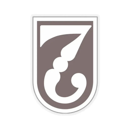 7 Medical Brigade 2 (U.S. Army) STICKER Vinyl Kiss-Cut Decal 2 Inch Transparent - The Sticker Space