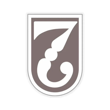 7 Medical Brigade 2 (U.S. Army) STICKER Vinyl Kiss-Cut Decal 4 Inch Transparent - The Sticker Space