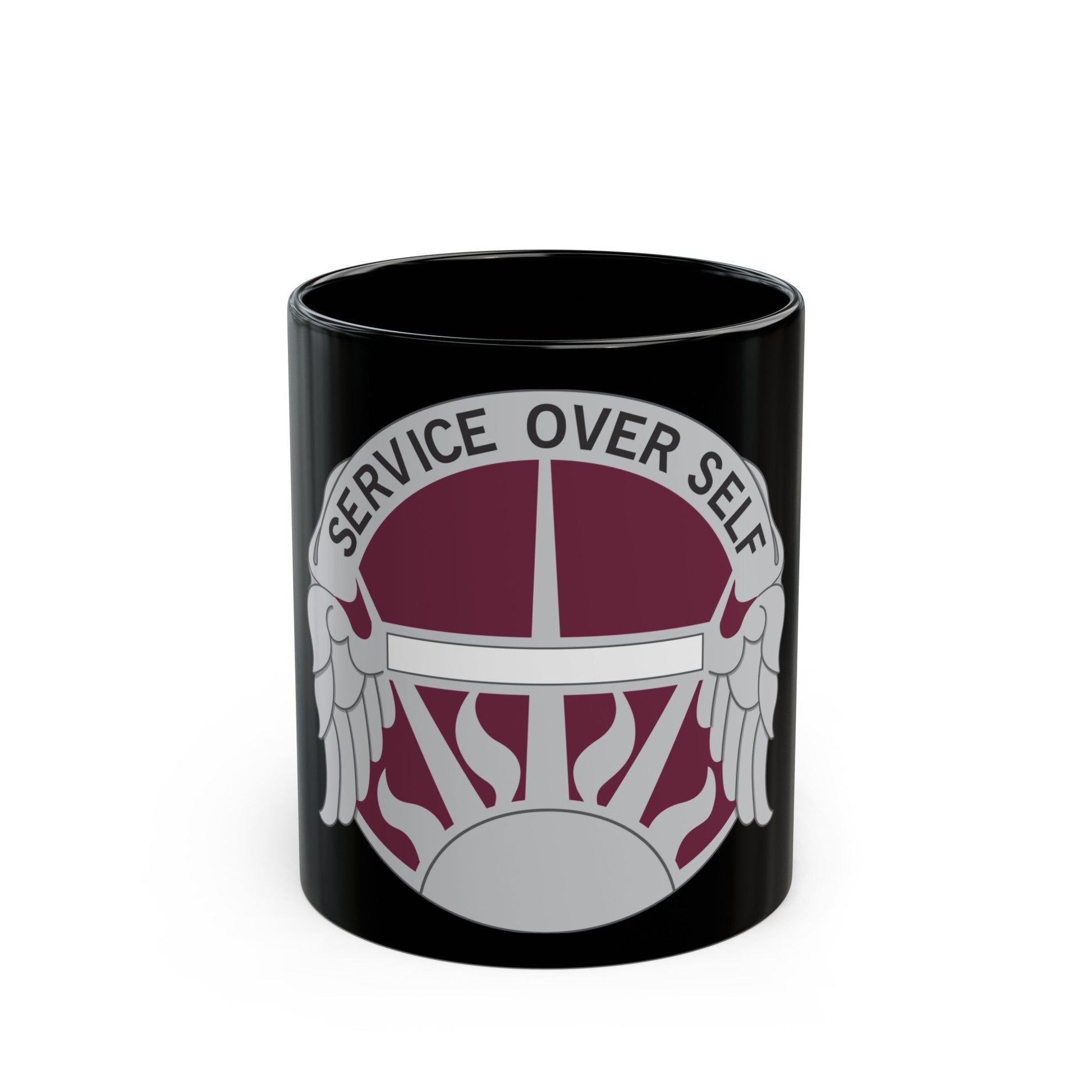 7 Medical Brigade (U.S. Army) Black Coffee Mug-11oz-The Sticker Space